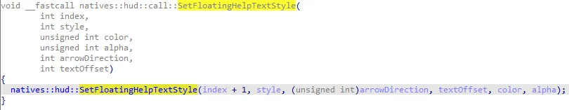 For context, this function is called in the native wrapper with an incremented index.